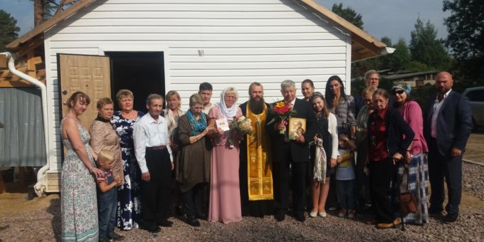 Первое венчание в храме
