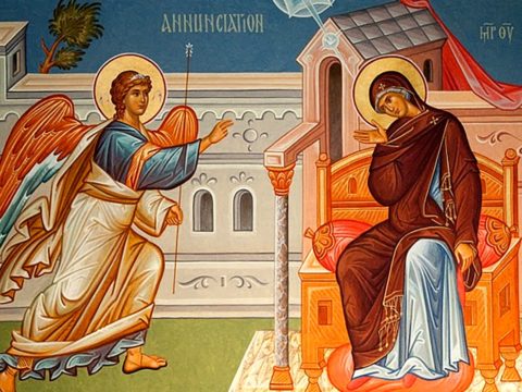 Икона Благовещения Пресвятой Богородицы