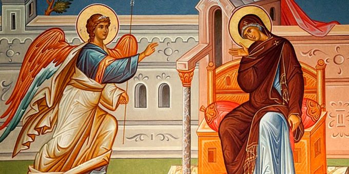 Икона Благовещения Пресвятой Богородицы