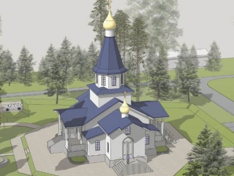 Храм во имя иконы Божией Матери «Споручница грешных», д. Васкелово