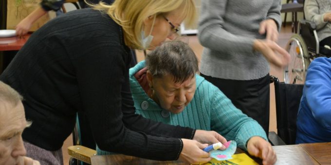 МК Ваза с цветами