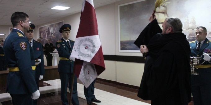Освящение боевого знамени