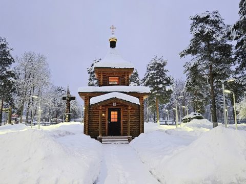 Литургия в войсковой части 6716 войск Росгвардии