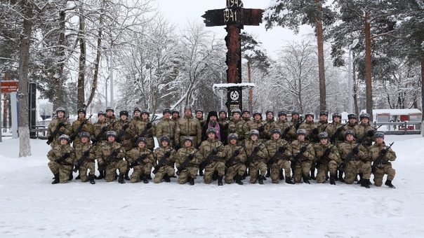 Присяга в в войсковой части 6716 войск Росгвардии